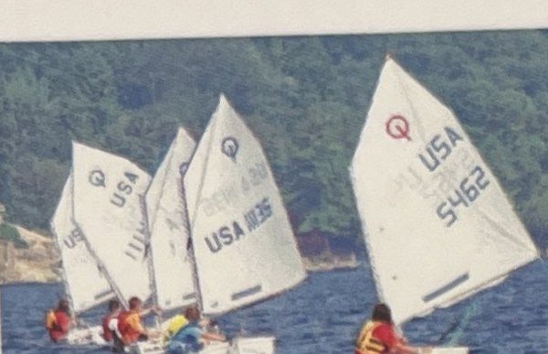 Optimists racing